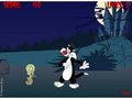 Sylvester η γάτα και Tweety Zombies για να παίξετε online