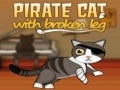 Pirate Cat Με σπασμένο πόδι για να παίξετε online