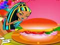 Monster High Hamburger Deco για να παίξετε online