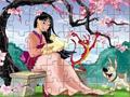 Princess Mulan παζλ για να παίξετε online